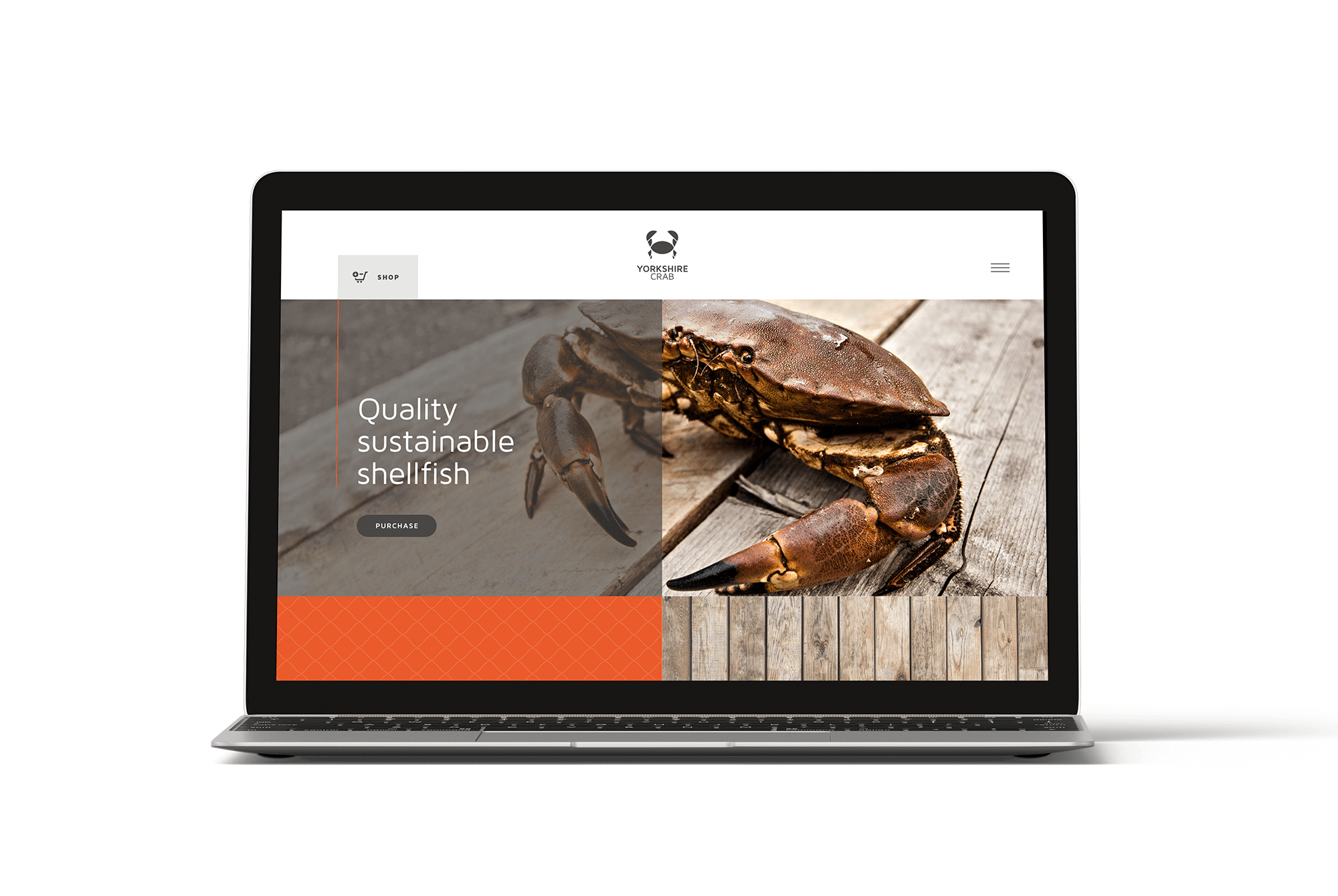Ten Fathoms - Yorkshire Crab - Seafood - Brand Visual Identity