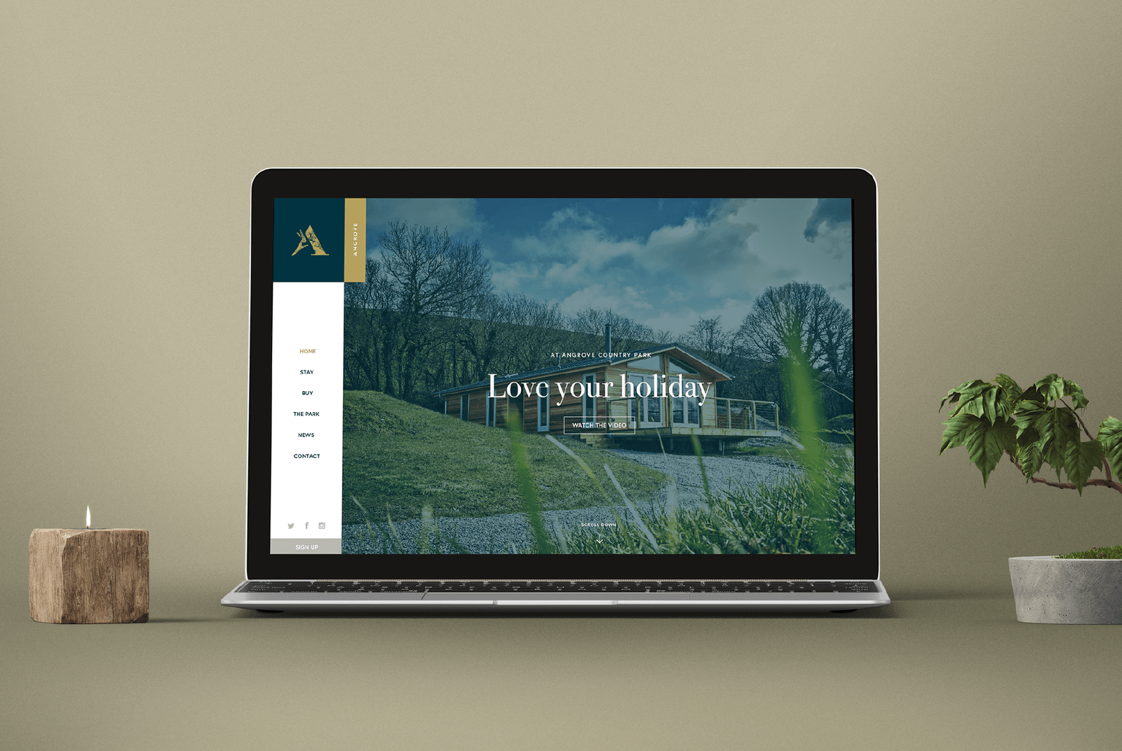 Ten Fathoms - Angrove Park Website Design