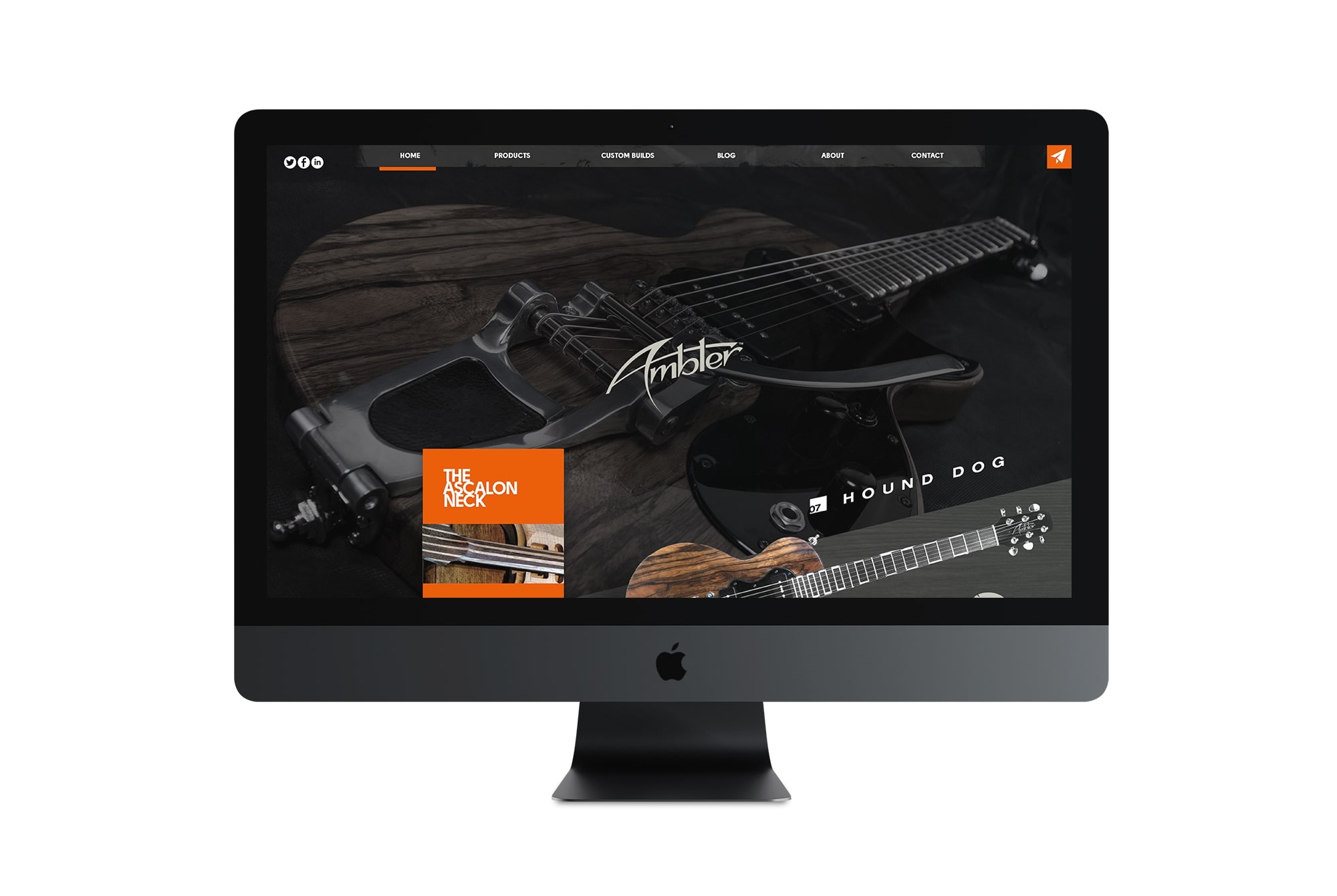 Ten Fathoms - Ambler Custom Guitars -Technology - Website Design