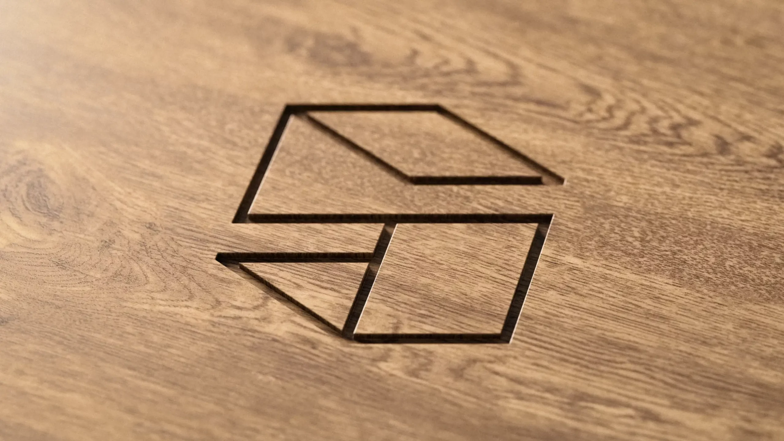Scawton Kitchens Logo Wood Engraved - Ten Fathoms Design
