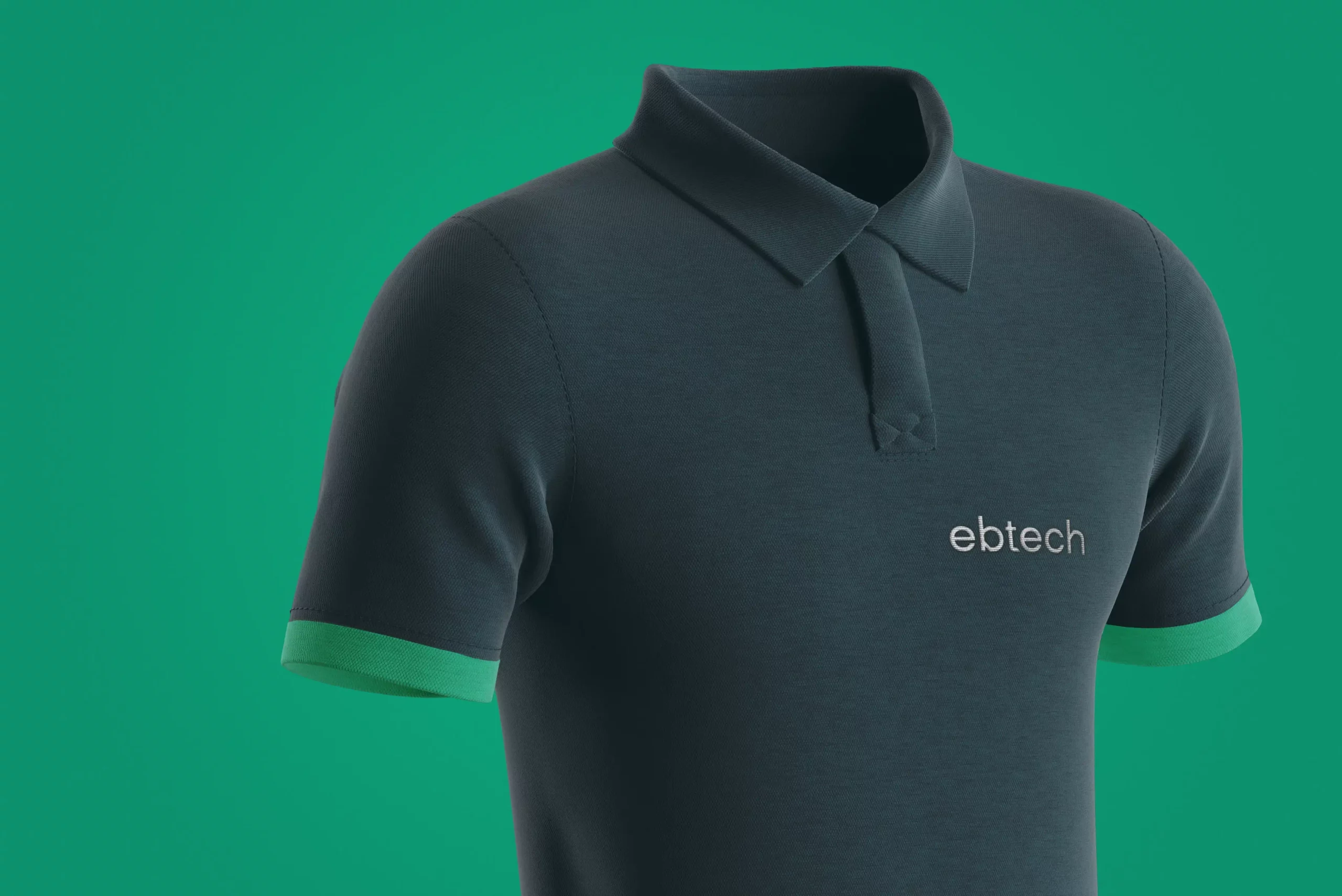 Ebtech Brand Identity Shirt Apparel - Ten Fathoms