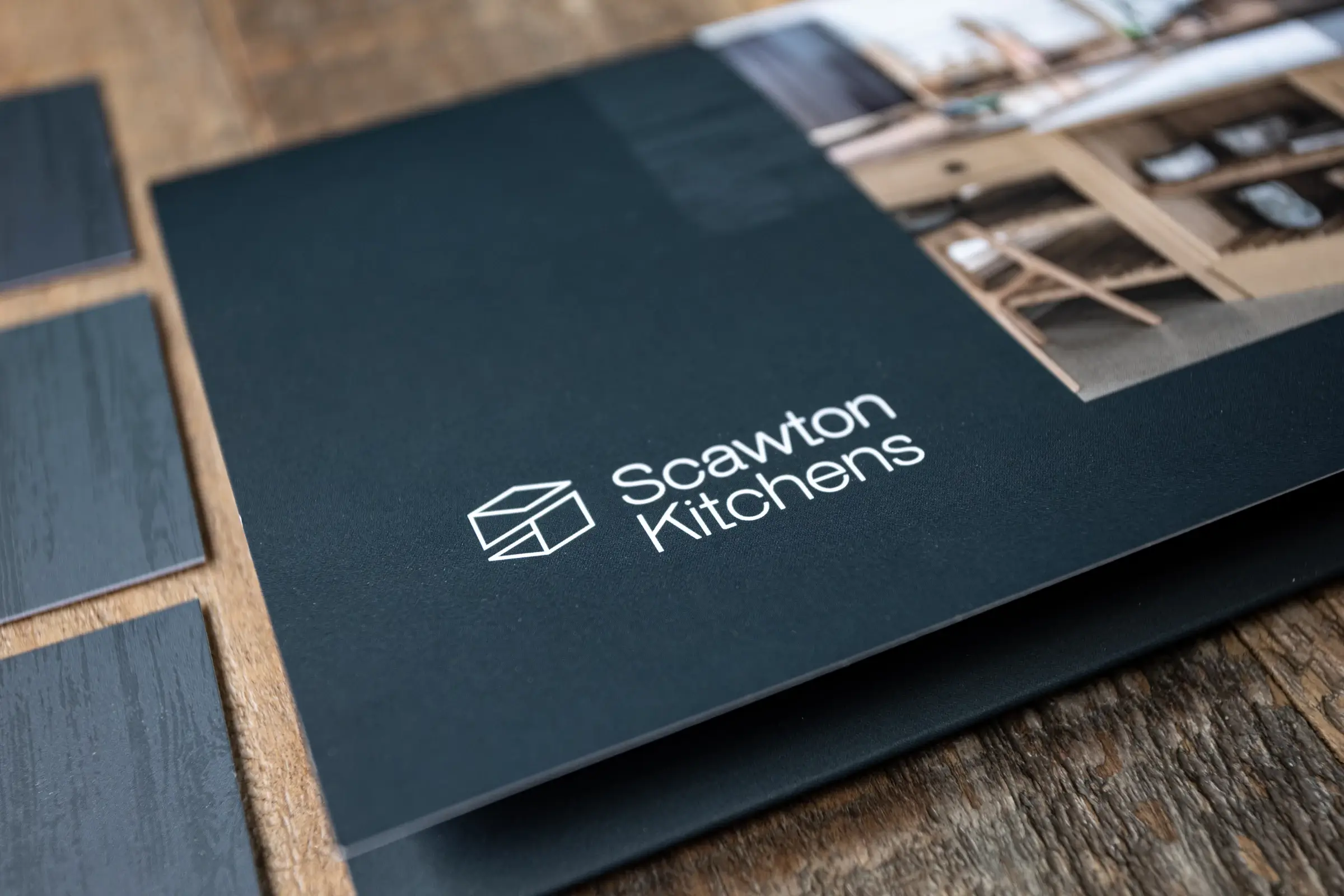 Scawton Kitchens Leaflet - Ten Fathoms Design