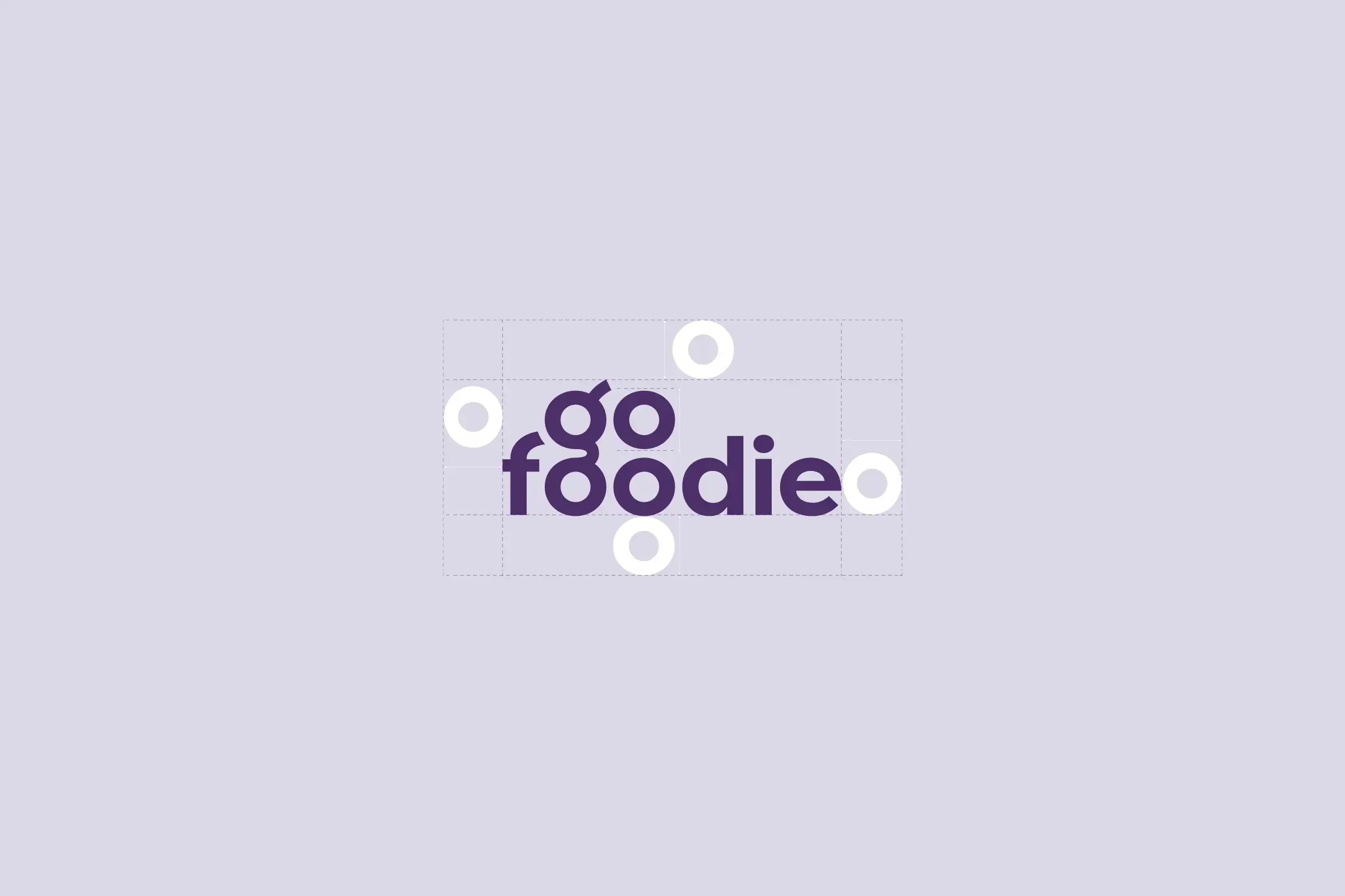 GoFoodie brand identity visuals by Ten Fathoms